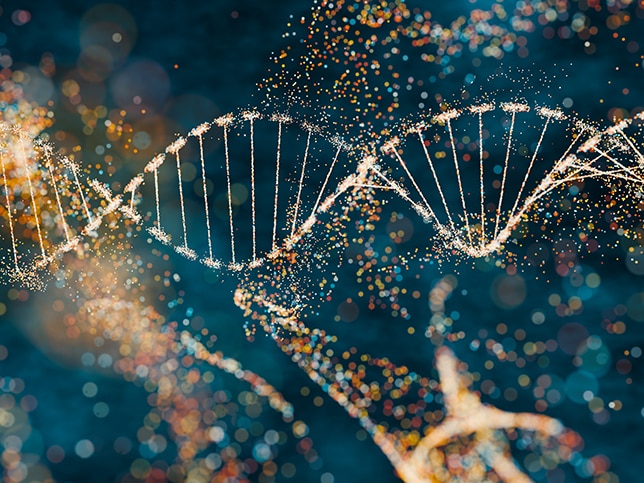 Image of a DNA Helix