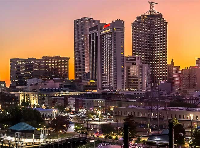 Image of New Orleans Skyline