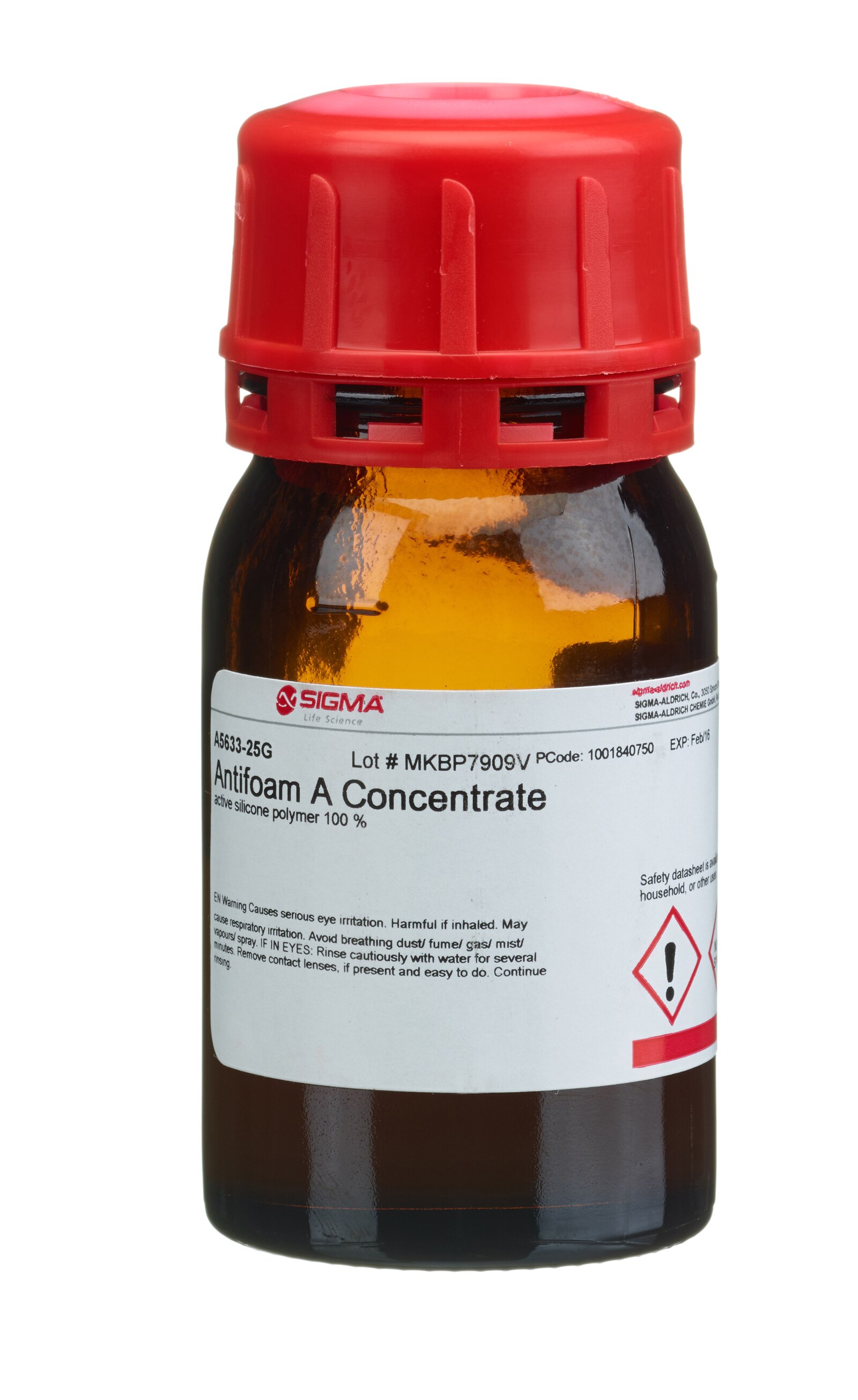 Sigma AntifoamA Concentrate 25g Bottle