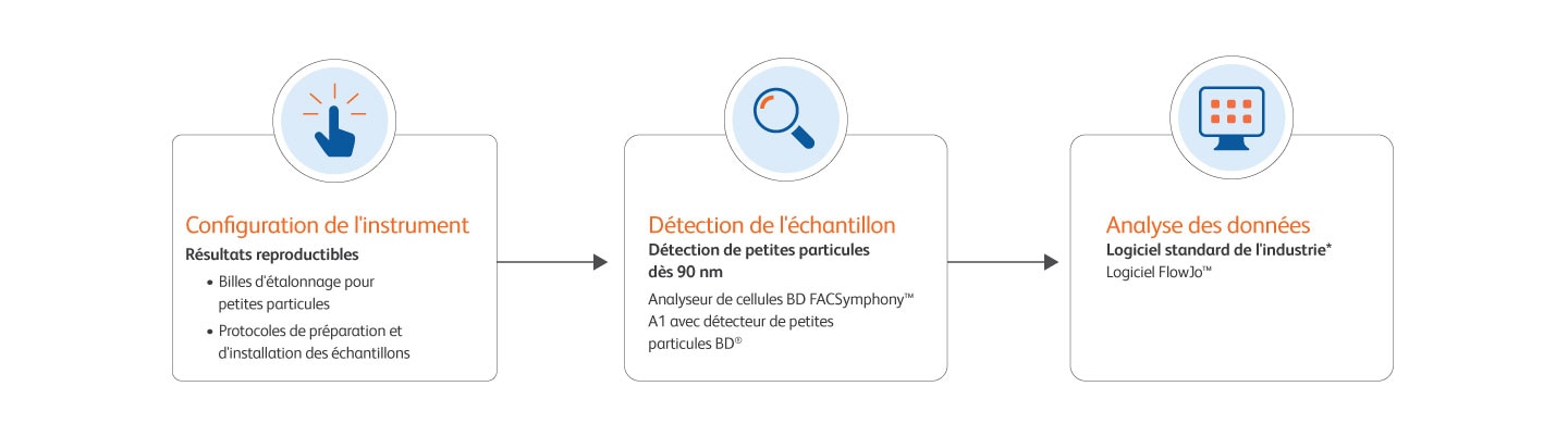 Seamless small particle detection workflow Seamless small particle detection workflow