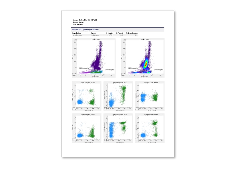 BD One Flow BCP All T1 Lab Report