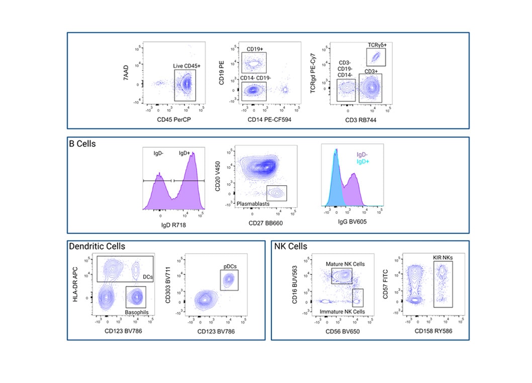 32-Color Broad Immunophynotyping Panel Human Healthy PBMC 32-Color Broad Immunophynotyping Panel Human Healthy PBMC